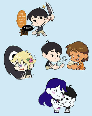 Omori chibis