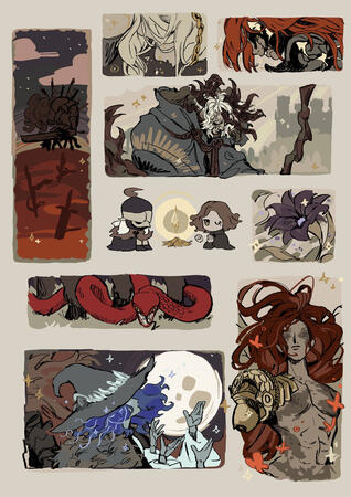 Elden Ring Stickersheet